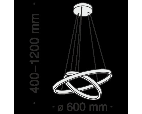 Подвесной светильник Maytoni MOD058PL-L55W4K