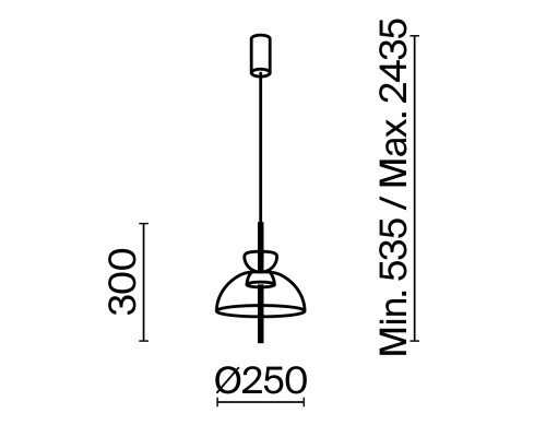Подвесной светильник Maytoni MOD185PL-L6B3K2