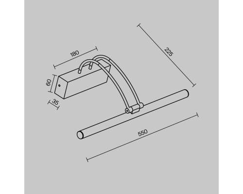 Подсветка Maytoni MIR004WL-L12B
