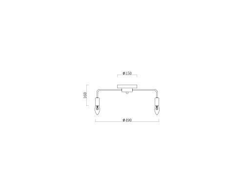 Люстра Freya FR4010CL-05GB