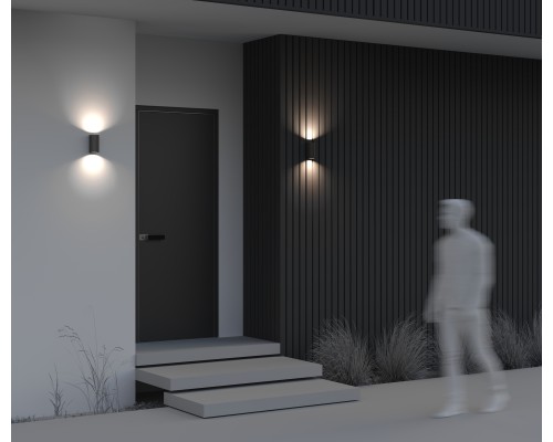 Настенный светильник (бра) Outdoor O044WL-02B