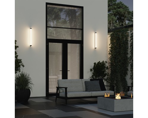 Настенный светильник (бра) Outdoor O482WL-L16B3K