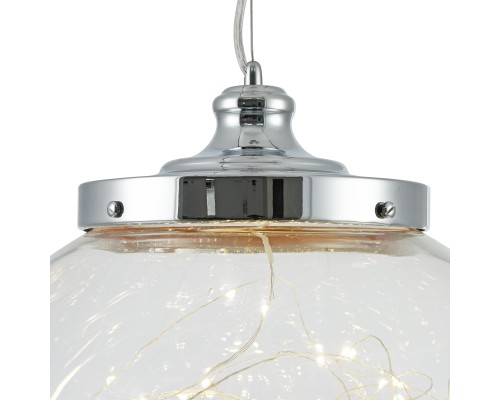 Подвесной светильник Freya Isabel FR6157-PL-24W-TR хром 23 Вт
