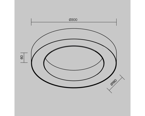 Потолочный светильник Technical C093CL-24W3K-W