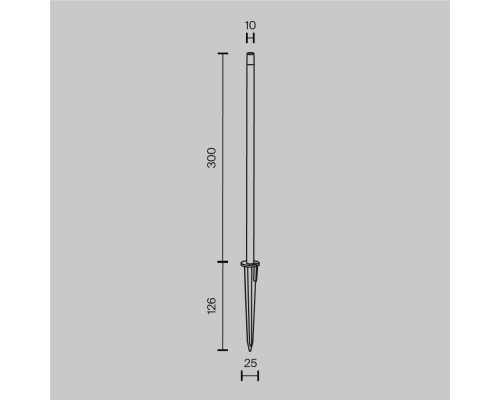 Ландшафтный светильник Outdoor O441FL-L1GF3K