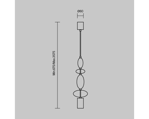 Подвесной светильник Maytoni MOD071PL-L8B3K2