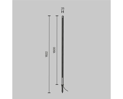 Ландшафтный светильник Outdoor O440FL-L24GF3K