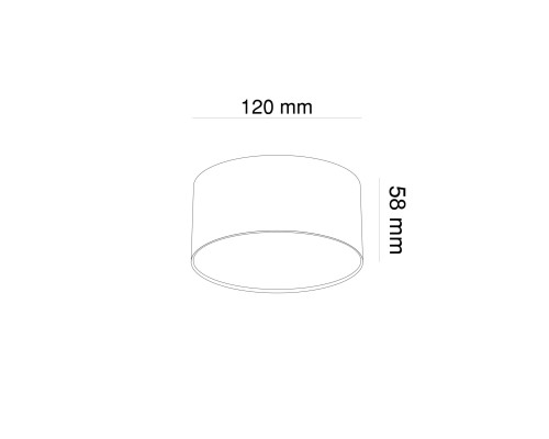 Потолочный светильник Technical C032CL-L12W3K