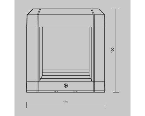 Ландшафтный светильник Outdoor O019FL-L13GR3K