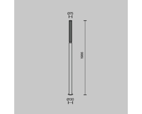 Ландшафтный светильник Outdoor O593FL-L20GF3K