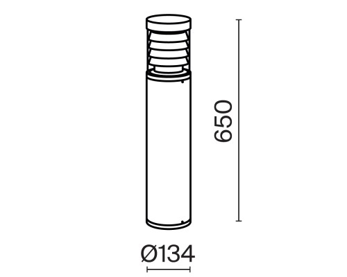 Ландшафтный светильник Outdoor O439FL-L12GF3K