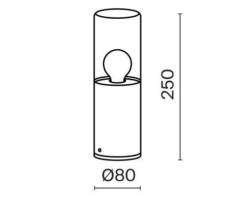 Ландшафтный светильник Outdoor O432FL-01GF