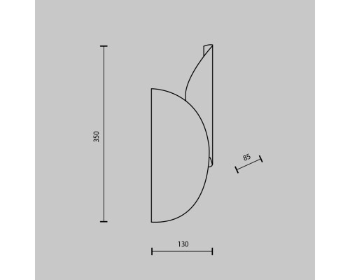 Настенный светильник (бра) Maytoni MOD225WL-02B2