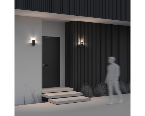 Настенный светильник (бра) Outdoor O578WL-01B