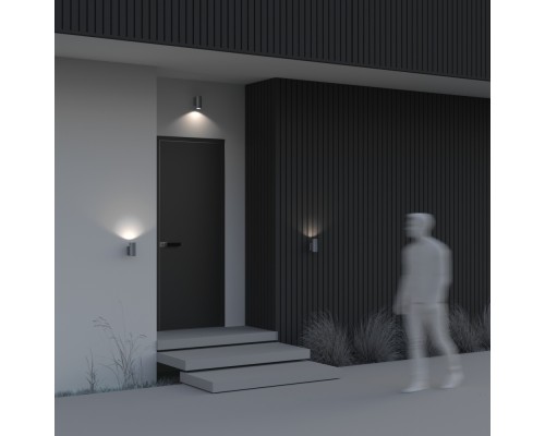 Настенный светильник (бра) Outdoor O574WL-01GR