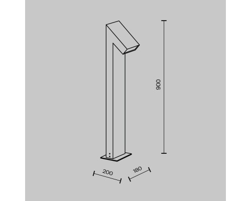 Ландшафтный светильник Outdoor O592FL-L15GF3K