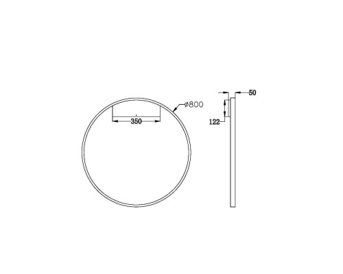 Настенный светильник (бра) Maytoni MOD058WL-L50B3K