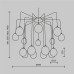 Подвесной светильник Maytoni MOD176PL-16G