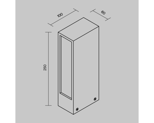 Ландшафтный светильник Outdoor O422FL-L6GF