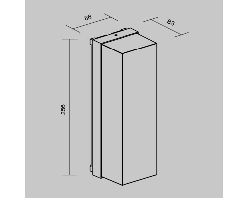 Настенный светильник (бра) Outdoor O450WL-01GF