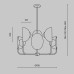 Подвесной светильник Maytoni MOD164PL-06BS