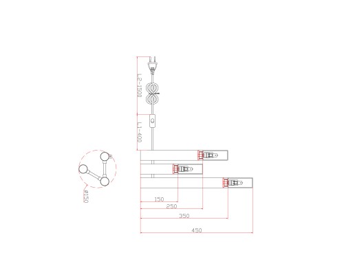 Настольный светильник Freya FR5109TL-03G