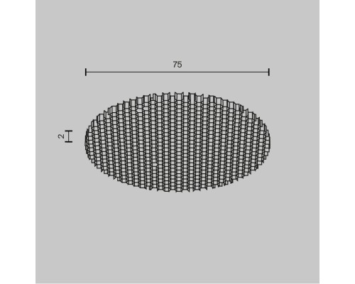 Комплектующие для светильника Technical HoneyComb-D75