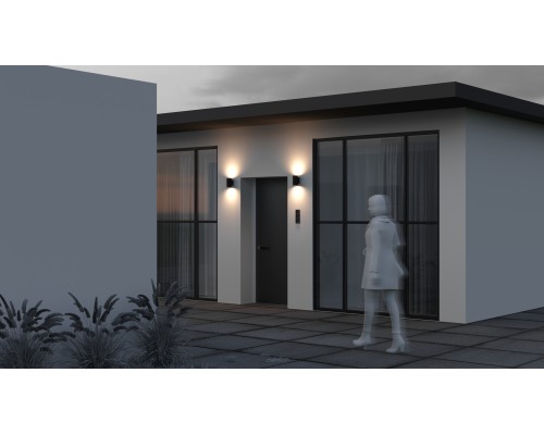 Настенный светильник (бра) Outdoor O303WL-L10GF3K