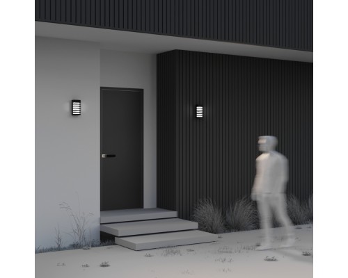 Настенный светильник (бра) Outdoor O034WL-01B