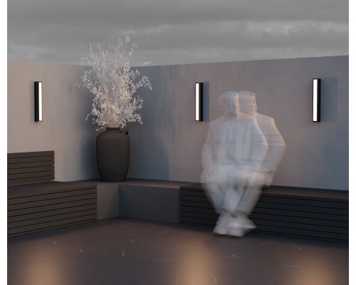 Настенный светильник (бра) Outdoor O571WL-L20B3K