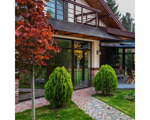 Настенный светильник (бра) Outdoor O413WL-01BZ