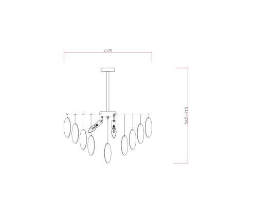 Люстра Freya FR5104PL-06BS2