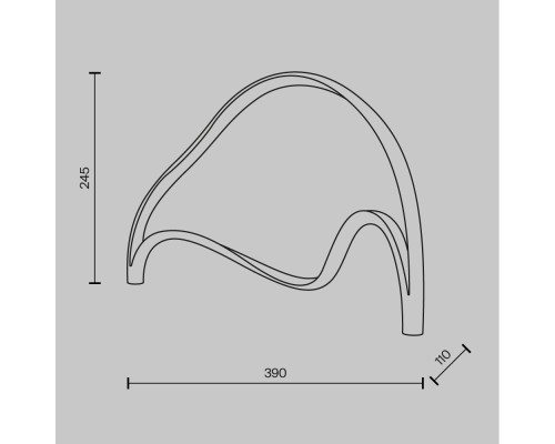 Настольный светильник Maytoni MOD283TL-L12BS3K