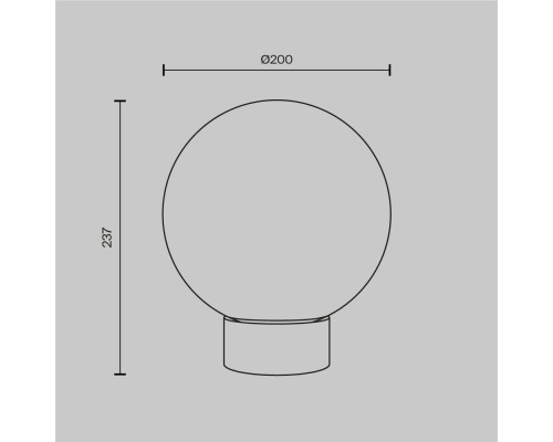Настольный светильник Maytoni MOD321TL-01G3