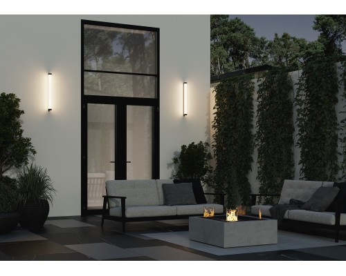 Настенный светильник (бра) Outdoor O482WL-L16B3K