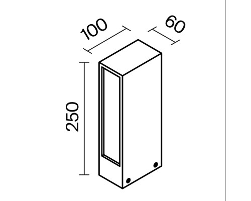 Ландшафтный светильник Outdoor O422FL-L6GF