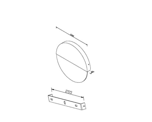Настенный светильник (бра) Maytoni MOD320WL-L13MR3K1