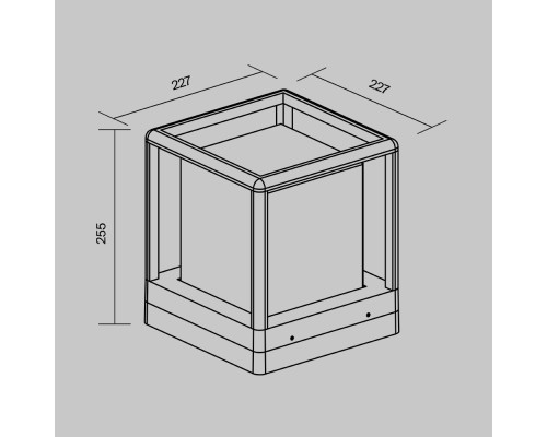 Ландшафтный светильник Outdoor O455FL-01GF