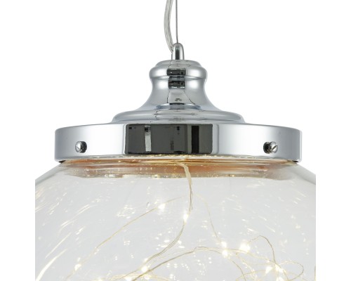 Подвесной светильник Freya Isabel FR6157-PL-24W-TR хром 23 Вт