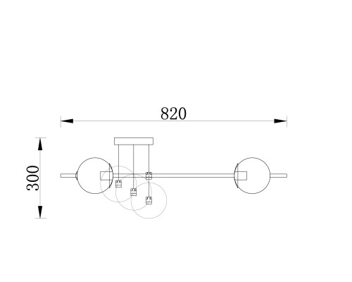 Подвесной светильник Freya FR5205PL-08BS