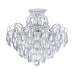 Хрустальная люстра Freya Chabrol FR2302CL-04S белое серебро