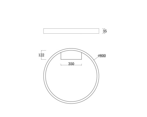 Потолочный светильник Maytoni MOD058CL-L50W4K