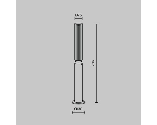 Ландшафтный светильник Outdoor O593FL-L12BR3K