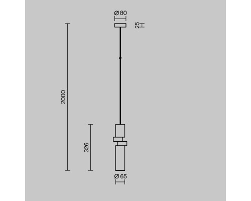 Подвесной светильник Maytoni MOD303PL-01CFL3