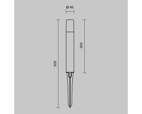 Ландшафтный светильник Outdoor O416FL-L3B3K1