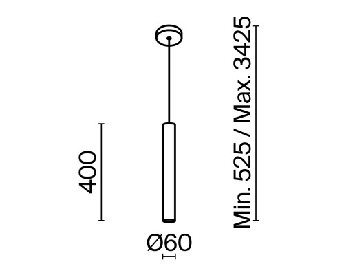 Подвесной светильник Maytoni MOD161PL-01BS1