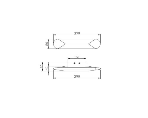 Настенный светильник (бра) Maytoni MOD276WL-L8W3K