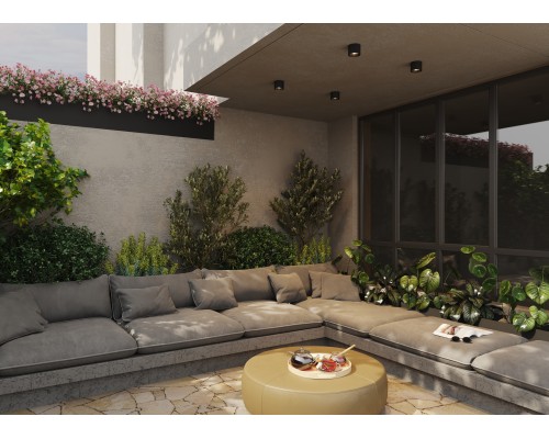 Потолочный светильник Outdoor O498CL-L15B3K