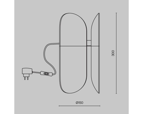 Настольный светильник Maytoni MOD416TL-L6BR3K