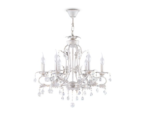 Подвесная люстра Freya FR040-06-W Dezi Белое золото